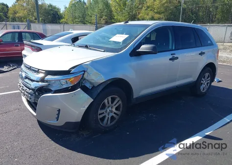 2012 Ford Edge Se из США, поврежденный, VIN 2FMDK3GC0CBA53647